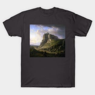 A View of Edinburgh Castle by Alexander Nasmyth T-Shirt